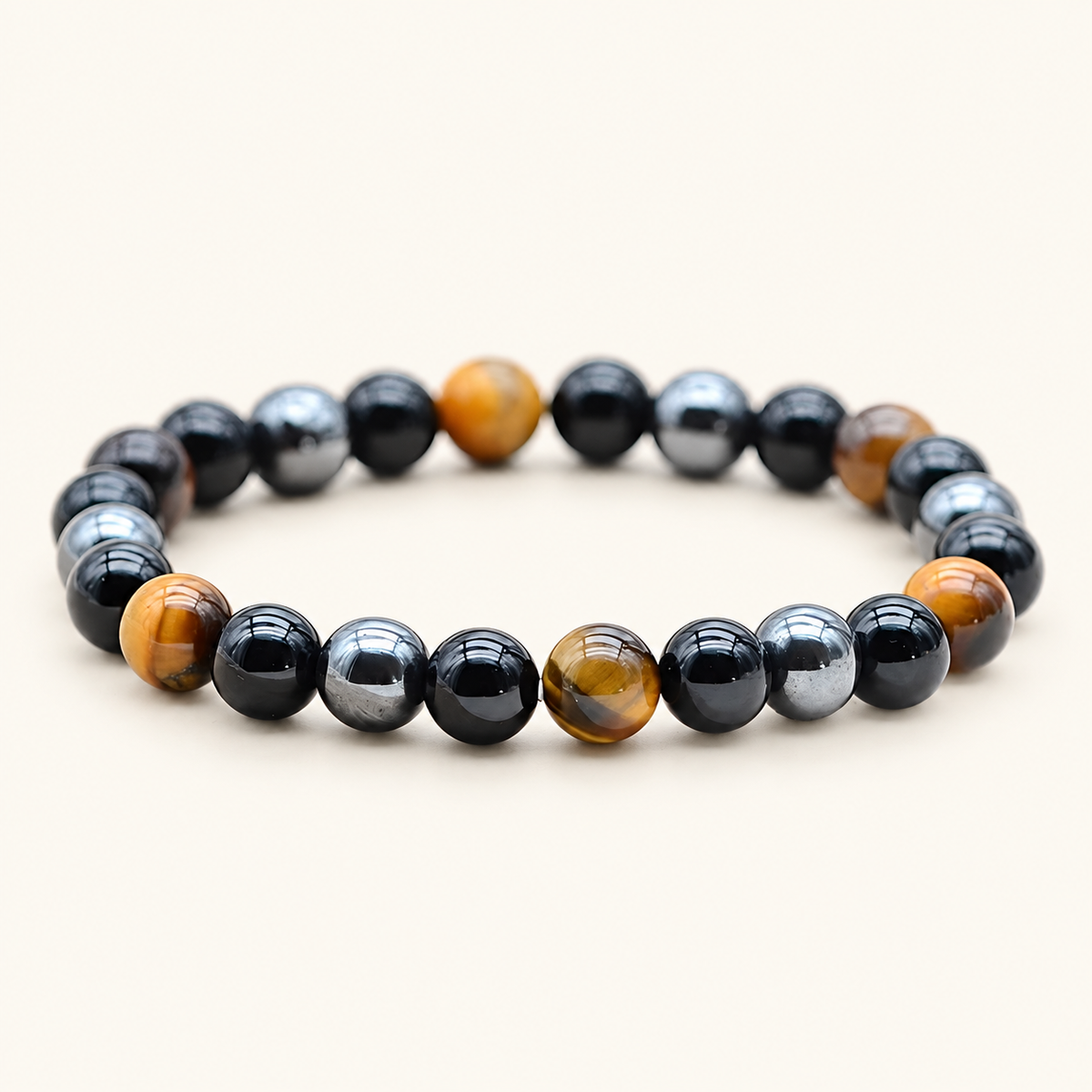 Kiarra – Armband mit Dreifachschutz aus Natursteinen