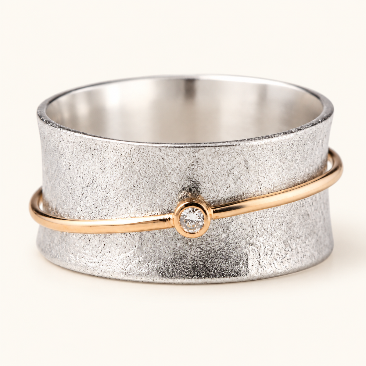 Eloise – Vintage-Ring mit klarer Linie