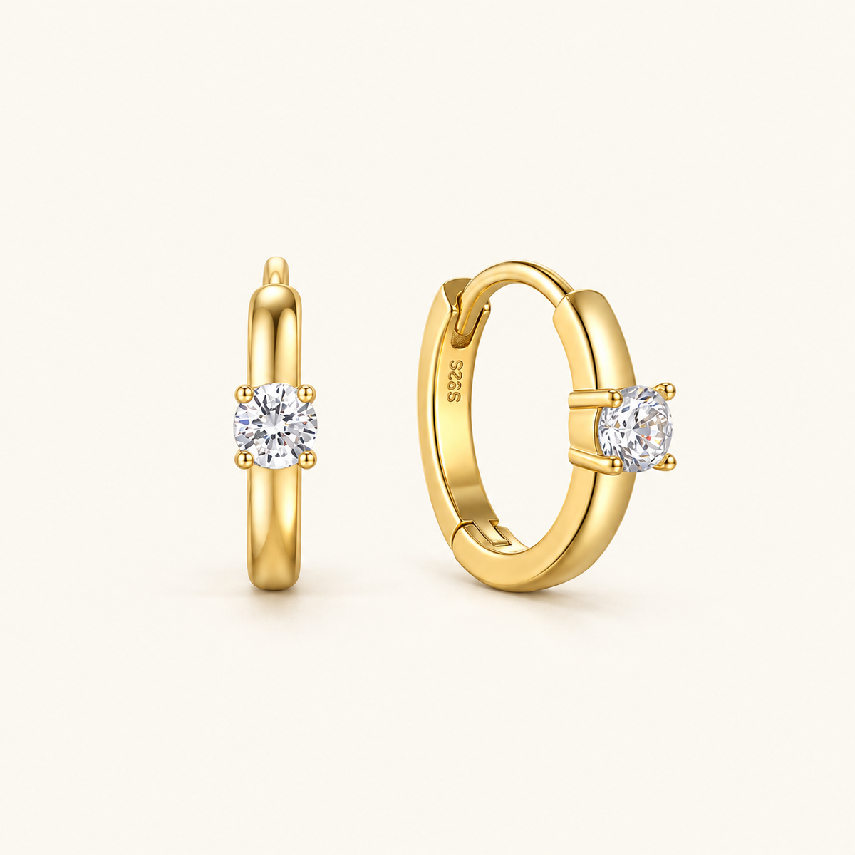 Aurielle – Elegante Solitär-Ohrringe