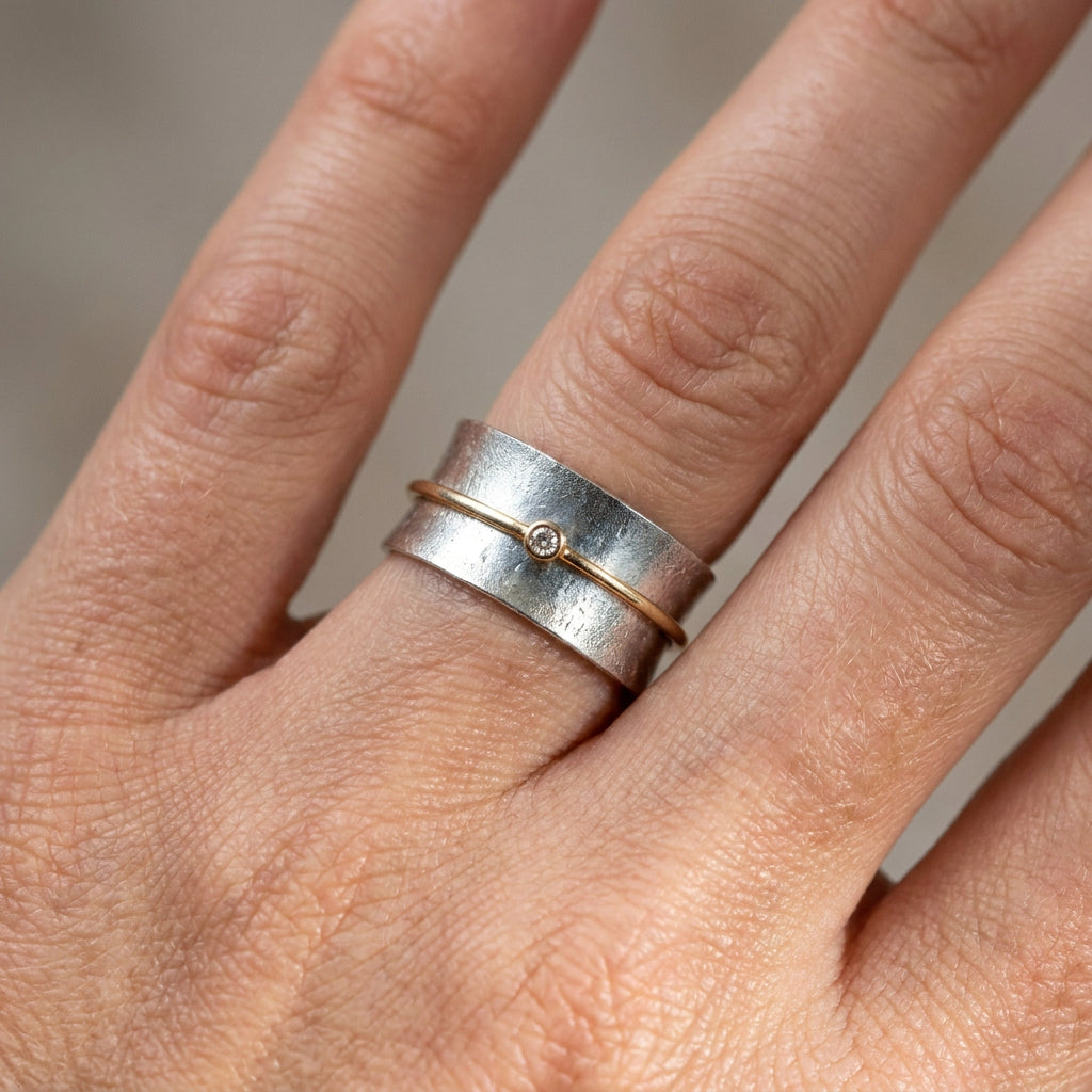 Eloise – Vintage-Ring mit klarer Linie